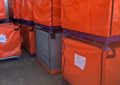 Reusable Cage storage covers side opening top opening with an assortment of colours available